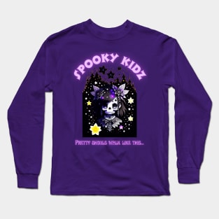 Spooky Kidz Pretty Ghoulz Long Sleeve T-Shirt